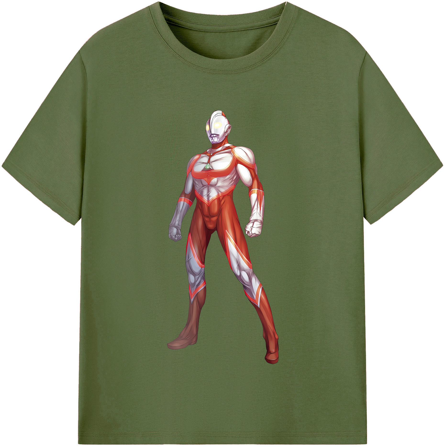 （画像用） ウルトラマン Ultraman 綿100％半袖Tシャツ（フロントプリント）
